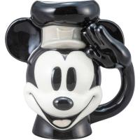 ３Dマグ ミッキーマウス 蒸気船ウィリー SAN4176 ディズニー カンパニー 創立100周年 D100 Disney 食器 カップ コップ おしゃれ かわいい | プラスマート ヤフー店