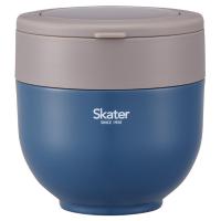 スケーター 保温ジャー 折りたたみハンドル付き 800ml アッシュブルー LDNO8AG お弁当箱 丼ぶり ランチボックス 保冷 保温  ギフト Skater ポイント利用 | プラスマート ヤフー店