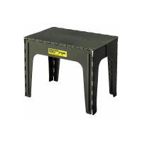 クラフターテーブル スクエア LFS-415GR グリーン 東谷 簡易テーブル 机 おしゃれ メーカー直送 同梱不可 代引不可 配送地域限定 | プラスマート ヤフー店