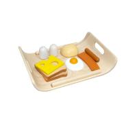 朝食メニュー 3415 プラントイ PLANTOYS 木のおもちゃ ギフト プレゼント ままごと | プラスマート ヤフー店