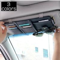 シートポケット カーアクセサリー 車 サンバイザー 収納 カー用品 車用 Cd ボールペン サングラス カード 小物入れ Zak 749 Kawaemon 通販 Yahoo ショッピング