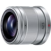 Panasonic H-HS043-S デジタル一眼カメラ用交換レンズ LUMIX G 42.5mm/ F1.7 ASPH./ POWER O.I.S. （シルバー） | PLUS YU