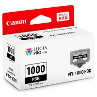 Canon 0546C004 インクタンク PFI-1000 PBK フォトブラック | PLUS YU