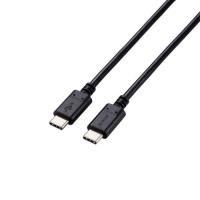ELECOM MPA-CC5P20BK USB Type-C to USB Type-Cケーブル/ スタンダード/ USB Power Delivery対応/ 100W/ 2.0m/ ブラック | PLUS YU