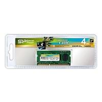 シリコンパワー SP004GLSTU160N02  (1.35V低電圧メモリ) メモリモジュール 204Pin SO-DIMM DDR3L-1600(PC3L-12800) 4GB | PLUS YU