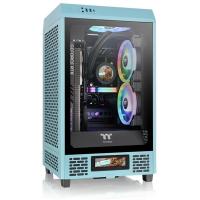 Thermaltake CA-1X9-00SBWN-00 ミニタワーPCケース The Tower 200 Turquoise | PLUS YU
