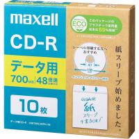 Maxell CDR700S.SWPS.10E データ用CD-R（紙スリーブ） 700MB 10枚 | PLUS YU