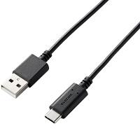 ELECOM MPA-AC10BK スマートフォン用USBケーブル/ USB2.0準拠(A-C)/ 1.0m/ ブラック | PLUS YU