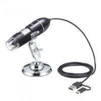 サンワサプライ LPE-08BK 200万画素（フルHD対応）USB顕微鏡 | PLUS YU