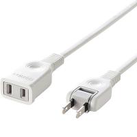 サンワサプライ TAP-EX2101 電源延長コード（2P・1m） | PLUS YU