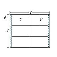 東洋印刷 M11A タックフォームラベル 11インチ×9インチ 6面付(1ケース500折) | PLUS YU