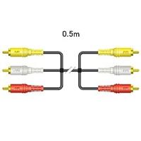 JVCケンウッド VX-37G ピンプラグX3-ピンプラグX3(0.5M) | PLUS YU