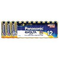 Panasonic LR6EJ/12SW エボルタ乾電池 単3形 12本パック | PLUS YU