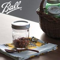 メイソンジャー 保存容器 ワイドマウス 16oz 480ml クリア BALL社 (新生活応援価格)