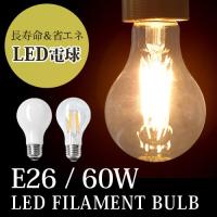 LEDフィラメント電球 [E26/60W] FILAMENT BULB NL-LEDA | plywood