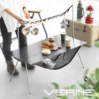 アウトドア テーブル 折り畳み ベルン フラットテーブル ブラック VERNE Flat Table-Black VR-VV-21FT4 | plywood