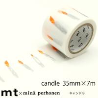 マスキングテープ ミナ・ペルホネン キャンドル mt mina perhonen candle 35mm×7m巻 | ポッチワン