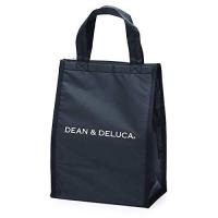 DEAN&amp;DELUCA クーラーバッグ ブラックM 保冷バッグ ファスナー付き コンパクト お弁当 ランチバッグ | ぽちょん堂
