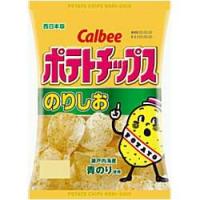 カルビー 60ｇポテトチップス のりしお 12袋入 (スナック菓子) 