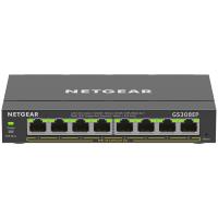 NETGEAR GS308EP-100JPS SOHO/ 家庭向けPoE+対応 (62W) ギガビット8ポートアンマネージプラススイッチ | PodPark Yahoo!店