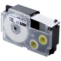 ELECOM CTC-CXR18WE ネームランド用互換テープ/ 白/ 黒文字/ 8m/ 18mm幅 | PodPark Yahoo!店