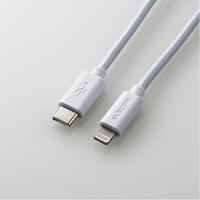 ELECOM MPA-CL20WH USB-C to Lightningケーブル/ スタンダード/ 2.0m/ ホワイト | PodPark Yahoo!店