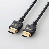 ELECOM CAC-HD21E15BK HDMIケーブル/ HDMI2.1/ ウルトラハイスピード/ 1.5m/ ブラック | PodPark Yahoo!店