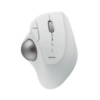 ELECOM M-IT10BRWH トラックボールマウス/ IST/ 36mmボール/ 親指/ 人工ルビー支持/ Bluetooth/ 5ボタン/ ホワイト | PodPark Yahoo!店
