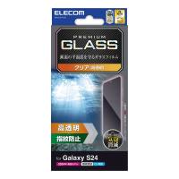 ELECOM PM-G241FLGG Galaxy S24 (SC-51E)用ガラスフィルム/ 高透明 | PodPark Yahoo!店