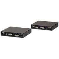 ATEN CE624 USB DVIデュアルディスプレイ HDBaseT 2.0 KVMエクステンダー | PodPark Yahoo!店