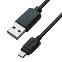 カシムラ AJ-467 USB充電＆同期ケーブル 2m 1.8A micro BK | PodPark Yahoo!店