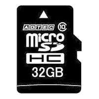 アドテック AD-MRHAM32G/10 microSDHCカード 32GB Class10 SD変換Adapter付 | PodPark Yahoo!店