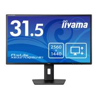 iiyama XB3270QSU-B1 液晶ディスプレイ 31.5型/ 2560×1440/ HDMI、DisplayPort/ ブラック/ スピーカー：あり/ IPS方式 | PodPark Yahoo!店