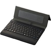 ELECOM TK-CAP02BK Bluetoothキーボード/ ケース一体型/ 無段階角度調整/ マルチペアリング対応/ 汎用/ ブラック | PodPark Yahoo!店