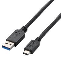 ELECOM USB3-AC10BK USB3.1ケーブル/ A-Cタイプ/ ノーマル/ 1.0m/ ブラック | PodPark Yahoo!店