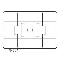 リコーイメージング ML-60 フォーカシングスクリーン （AF分割マット） | PodPark Yahoo!店