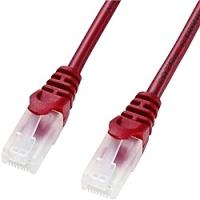 サンワサプライ LA-Y5TS-03R ツメ折れ防止CAT5eLANケーブル（3m・レッド） | PodPark Yahoo!店