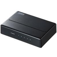 サンワサプライ LAN-GIGAP501BK ギガビット対応 スイッチングハブ（5ポート・マグネット付き） | PodPark Yahoo!店