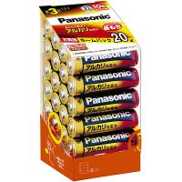 Panasonic LR6XJ/20SH アルカリ乾電池 単3形 20本ホームパック | PodPark Yahoo!店