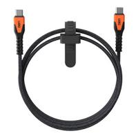 プリンストン UAG-CBL-CC-BK/OR UAG製 KEVLAR CORE USB-C TO C POWER CABLE （ブラック/ オレンジ） | PodPark Yahoo!店