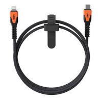 プリンストン UAG-CBL-CL-BK/OR UAG製 KEVLAR CORE USB-C TO LIGHTING POWER CABLE （ブラック/ オレンジ） | PodPark Yahoo!店