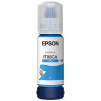 EPSON IT08CA ビジネスインクジェット用　インクボトル（シアン）/ 約6000ページ | PodPark Yahoo!店