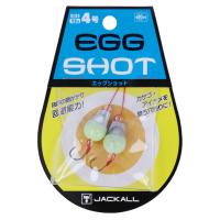 ジャッカル エッグショット 4号 グロー/シルバー | 釣具のポイント東日本 Yahoo!店