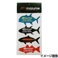 オレンジブルー マズメ ステッカー MZAS-662 4フィッシュ | 釣具のポイント東日本 Yahoo!店