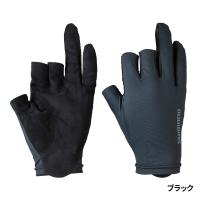 シマノ グローブ センシティブ グローブ 3 XL ブラック GL-006V 3本切【ゆうパケット】 | 釣具のポイント東日本 Yahoo!店