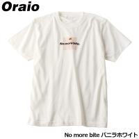 ウェア Oraio(オライオ) グラフィックTシャツ S No more bite バニラホワイト | 釣具のポイント東日本 Yahoo!店