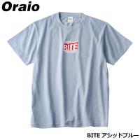 ウェア Oraio(オライオ) グラフィックTシャツ M BITE アシッドブルー | 釣具のポイント東日本 Yahoo!店