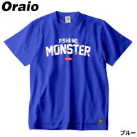 ウェア Oraio(オライオ) ビックTシャツ FMロゴ S ブルー | 釣具のポイント東日本 Yahoo!店