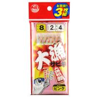 大漁サビキ ＪＩ−１０３ 針８号−ハリス２号 ピンク | 釣具のポイント東日本 Yahoo!店