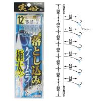 ささめ針 実船落とし込みケイムラ極太ライン FSM87 針12号-ハリス16号【ゆうパケット】 | 釣具のポイント